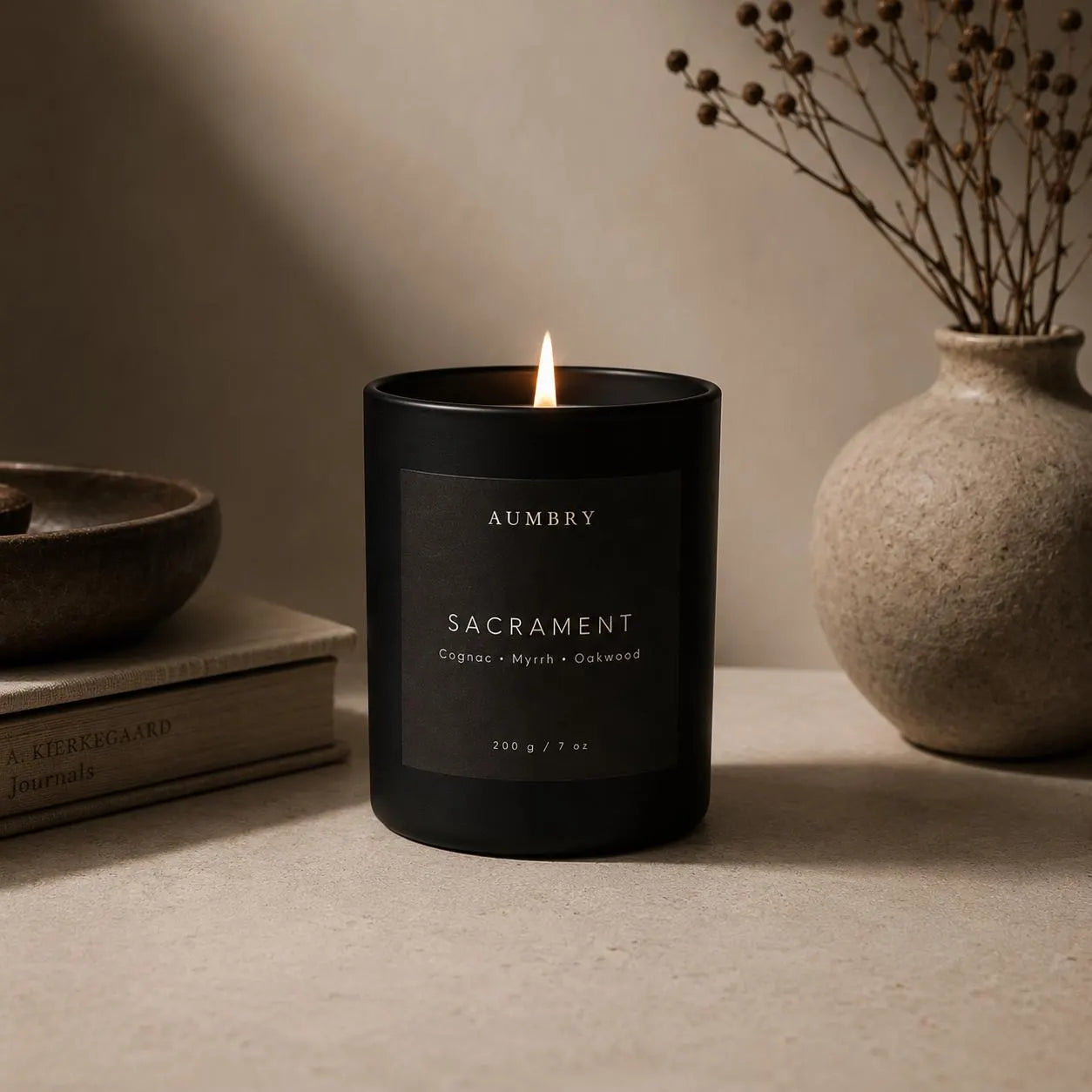 Sacrament - Cognac, Myrrh and Oakwood Scented Candle