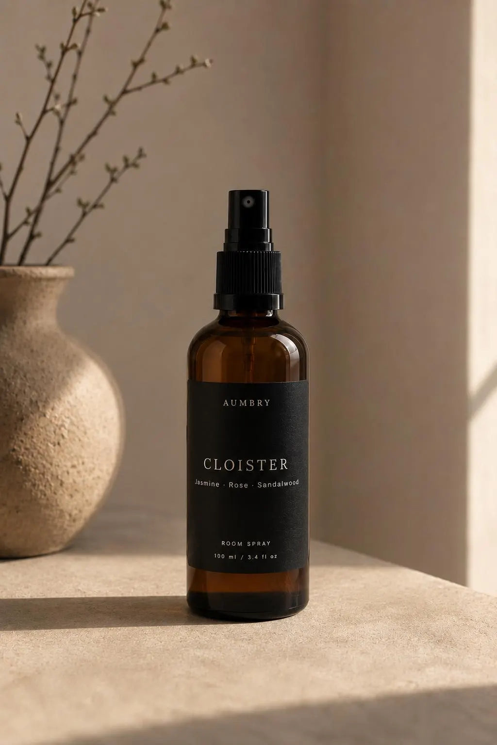 Cloister - Jasmine, Rose & Sandalwood Room Spray
