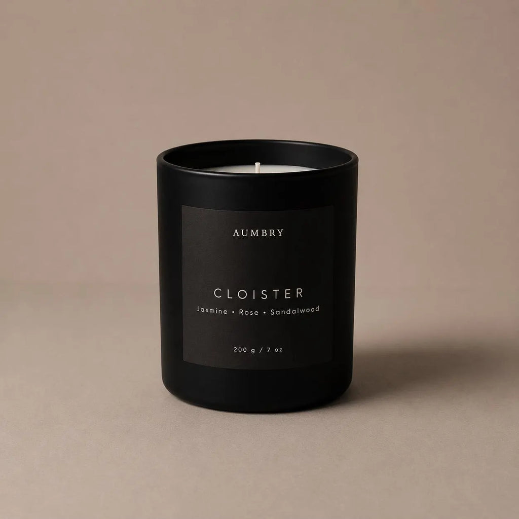 Cloister - Jasmine, Rose & Sandalwood Scented Candle