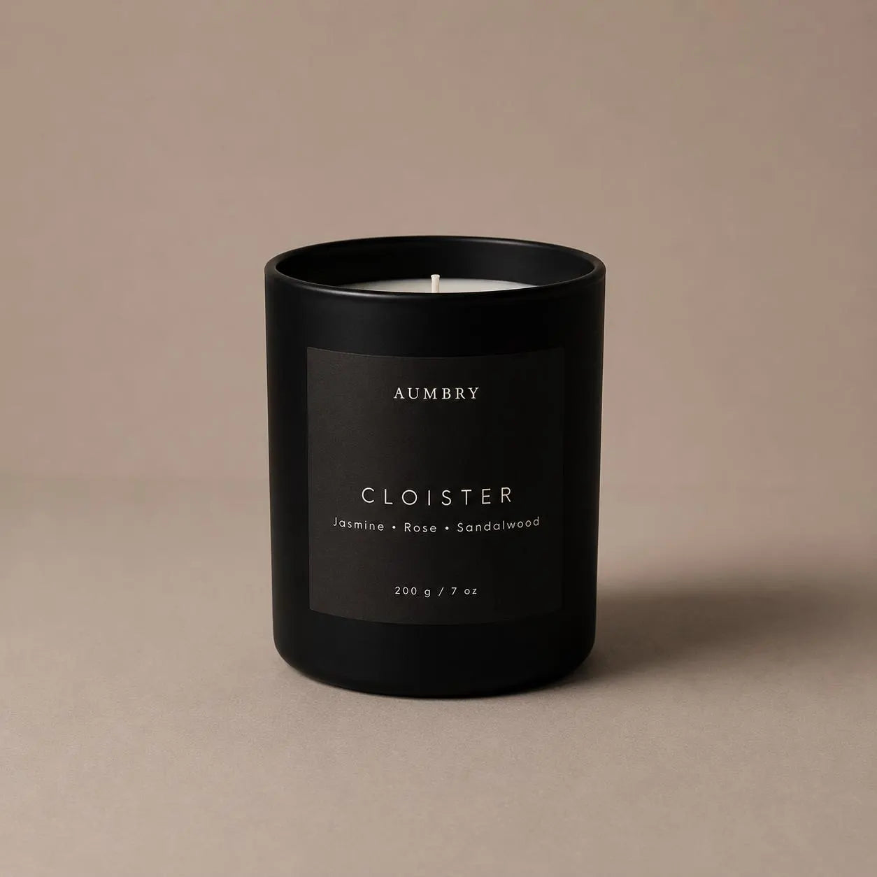 Cloister - Jasmine, Rose & Sandalwood Scented Candle