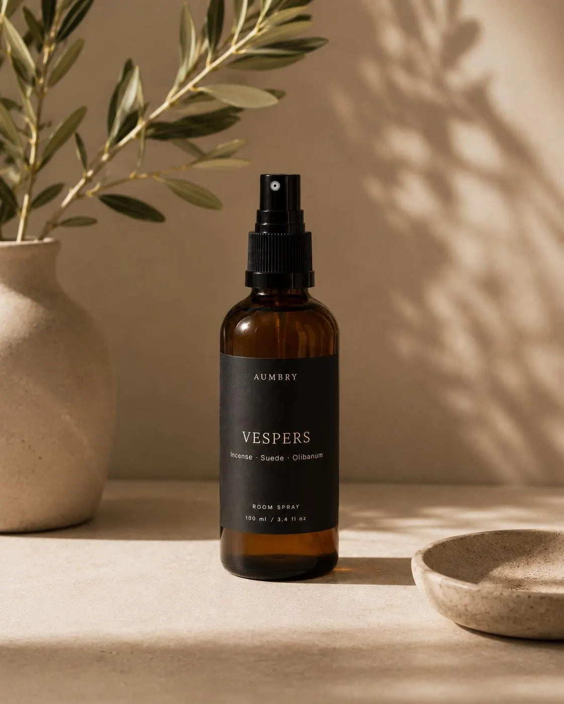 Vespers - Incense, Suede and Olibanum Room Spray